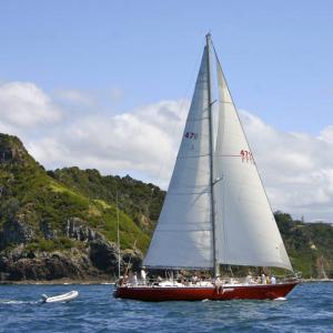 Sailing in the Bay of Islands